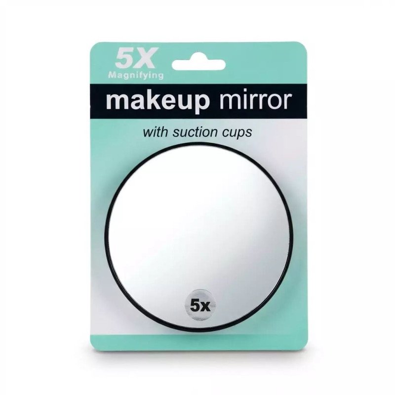 Makeup Mirror with Suction Cup 5X Magnifying MF-XX09-01
